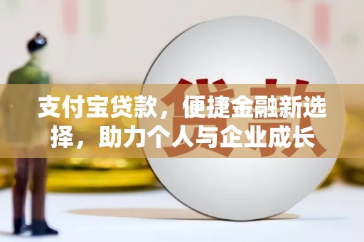 苍溪支付宝贷款，便捷金融新选择，助力个人与企业成长