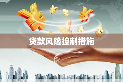 苍溪贷款风险控制措施