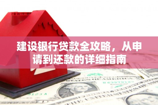 苍溪建设银行贷款全攻略，从申请到还款的详细指南