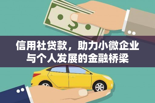 苍溪信用社贷款，助力小微企业与个人发展的金融桥梁