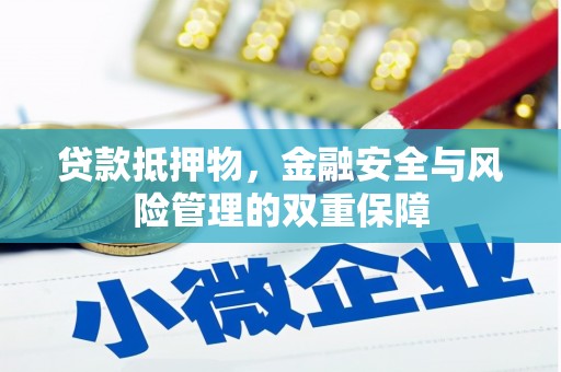 苍溪贷款抵押物，金融安全与风险管理的双重保障