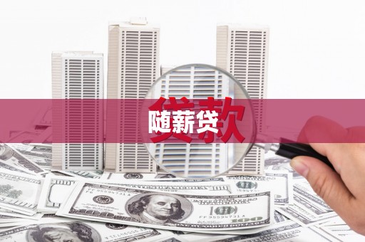 苍溪随薪贷