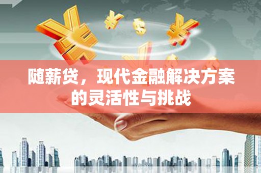 苍溪随薪贷，现代金融解决方案的灵活性与挑战