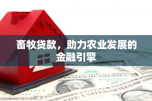 苍溪畜牧贷款，助力农业发展的金融引擎