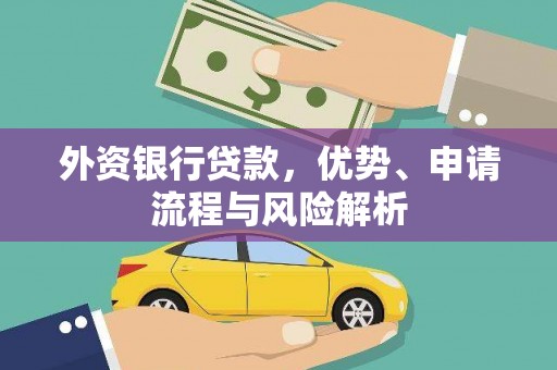 苍溪外资银行贷款，优势、申请流程与风险解析