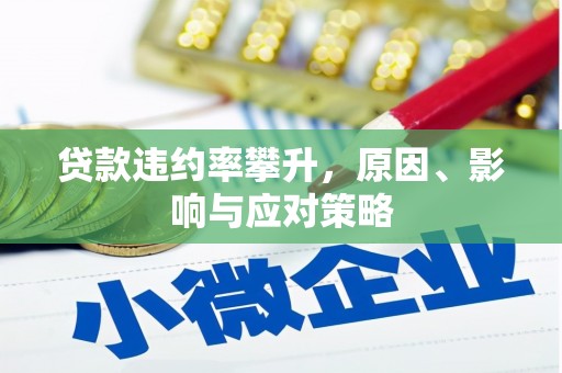 苍溪贷款违约率攀升，原因、影响与应对策略