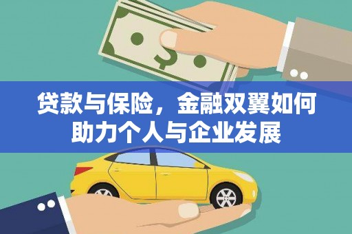 苍溪贷款与保险，金融双翼如何助力个人与企业发展