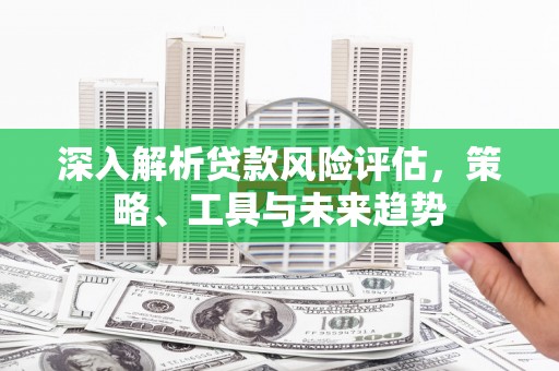 苍溪深入解析贷款风险评估，策略、工具与未来趋势