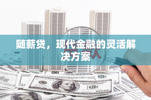 苍溪随薪贷，现代金融的灵活解决方案