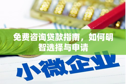 苍溪免费咨询贷款指南，如何明智选择与申请