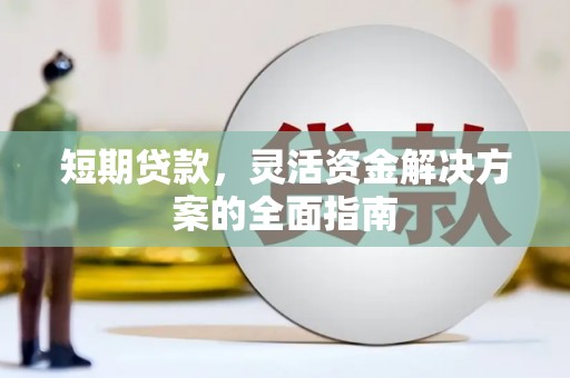 苍溪短期贷款，灵活资金解决方案的全面指南