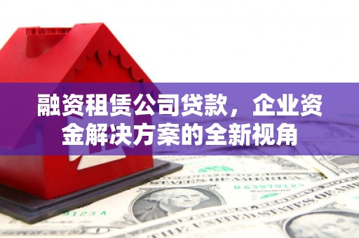 苍溪融资租赁公司贷款，企业资金解决方案的全新视角