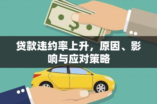 苍溪贷款违约率上升，原因、影响与应对策略