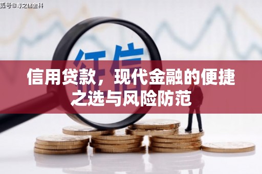 苍溪信用贷款，现代金融的便捷之选与风险防范