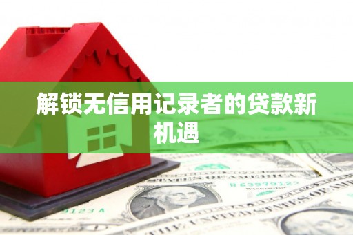 苍溪解锁无信用记录者的贷款新机遇