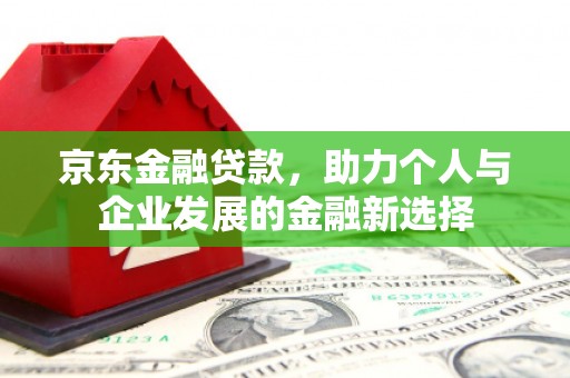苍溪京东金融贷款，助力个人与企业发展的金融新选择