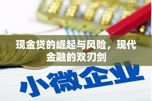 苍溪现金贷的崛起与风险，现代金融的双刃剑
