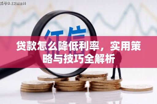 苍溪贷款怎么降低利率，实用策略与技巧全解析