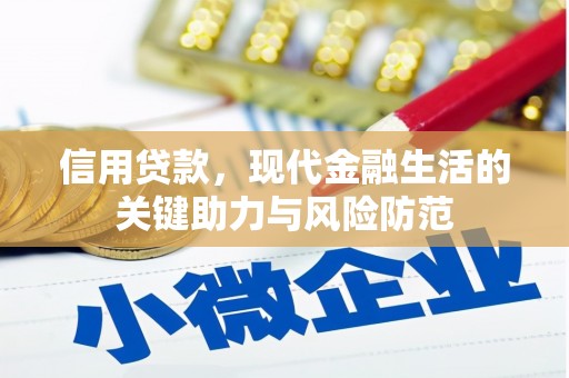 苍溪信用贷款，现代金融生活的关键助力与风险防范