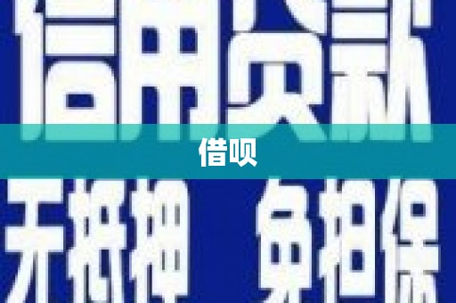 苍溪借呗