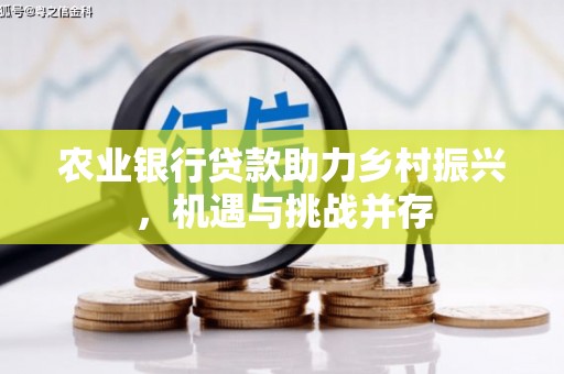 苍溪农业银行贷款助力乡村振兴，机遇与挑战并存
