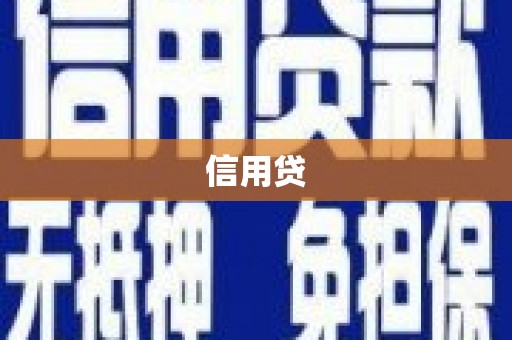 苍溪信用贷