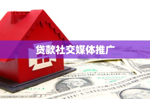 苍溪贷款社交媒体推广