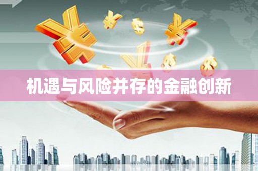 苍溪机遇与风险并存的金融创新